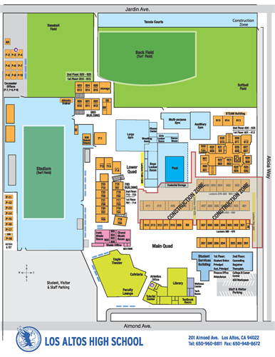 Los Altos High School - Campus Map & Directions