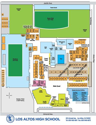 LAHS Campus Map
