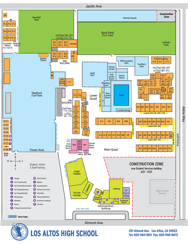 LAH Campus Map