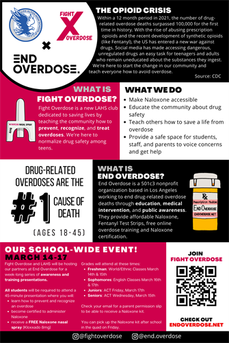 End Overdose poster