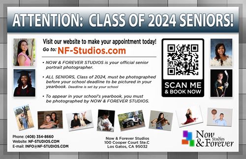 Class of 2024 - Senior Portrait info