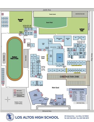 Los Altos High School - Campus Map